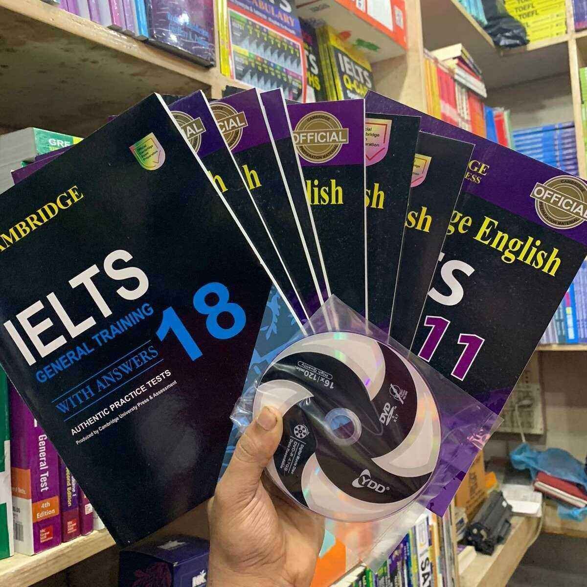 rsz_81b05278c85d85858f787c66b0cdfbed Cambridge IELTS With Answer 11-18 Book (General) Without DVD (News Print) - Image 1
