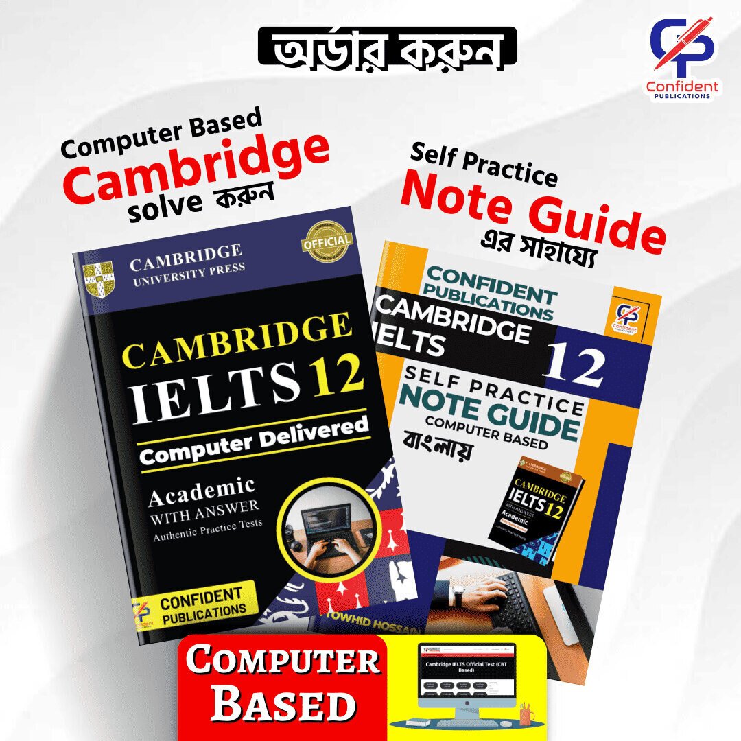 rsz_10 Confidents Computer Based Cambridge IELTS 12 & Note Guide 12 - Image 1