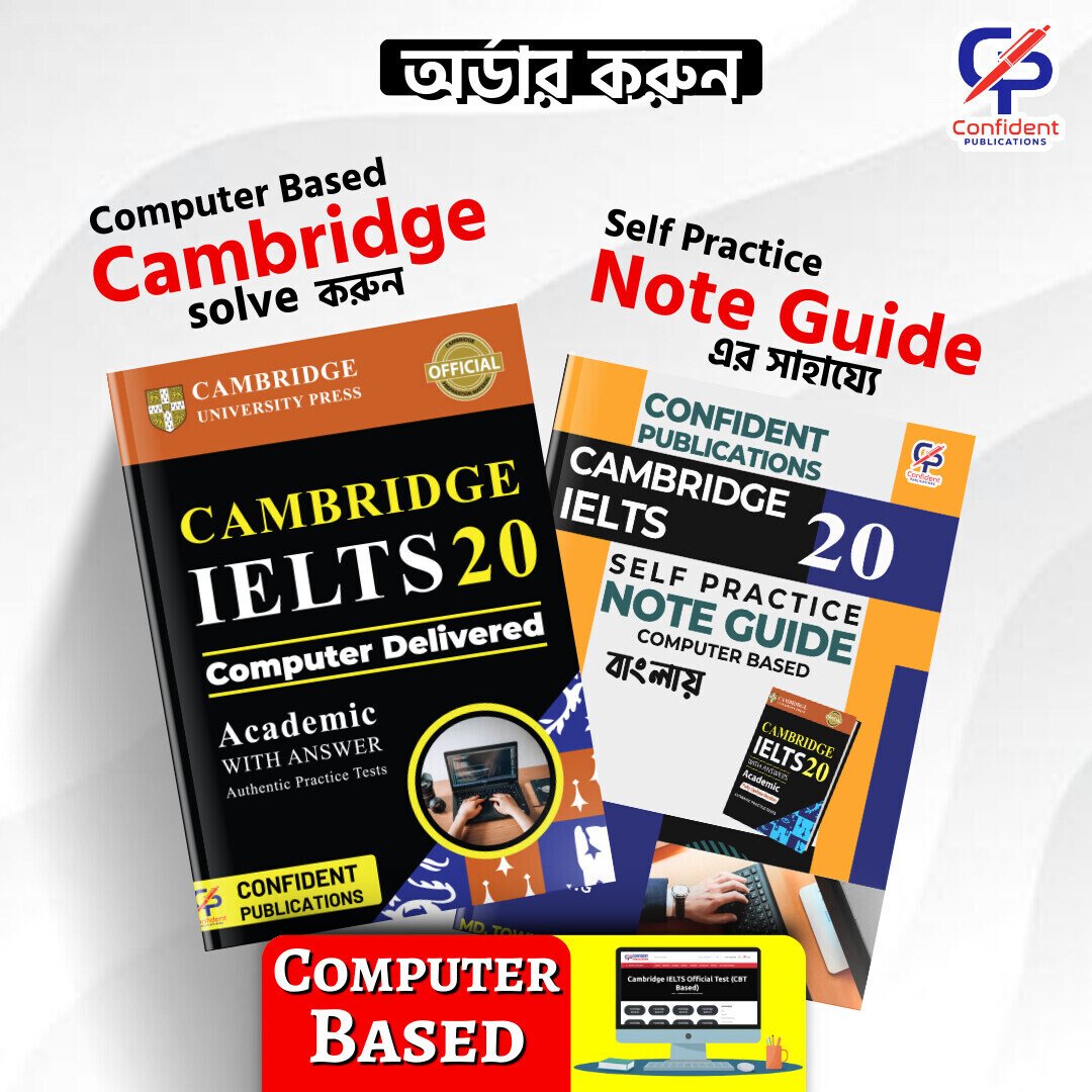 rsz_2 Confidents Computer Based Cambridge IELTS 20 & Note Guide 20 - Image 1