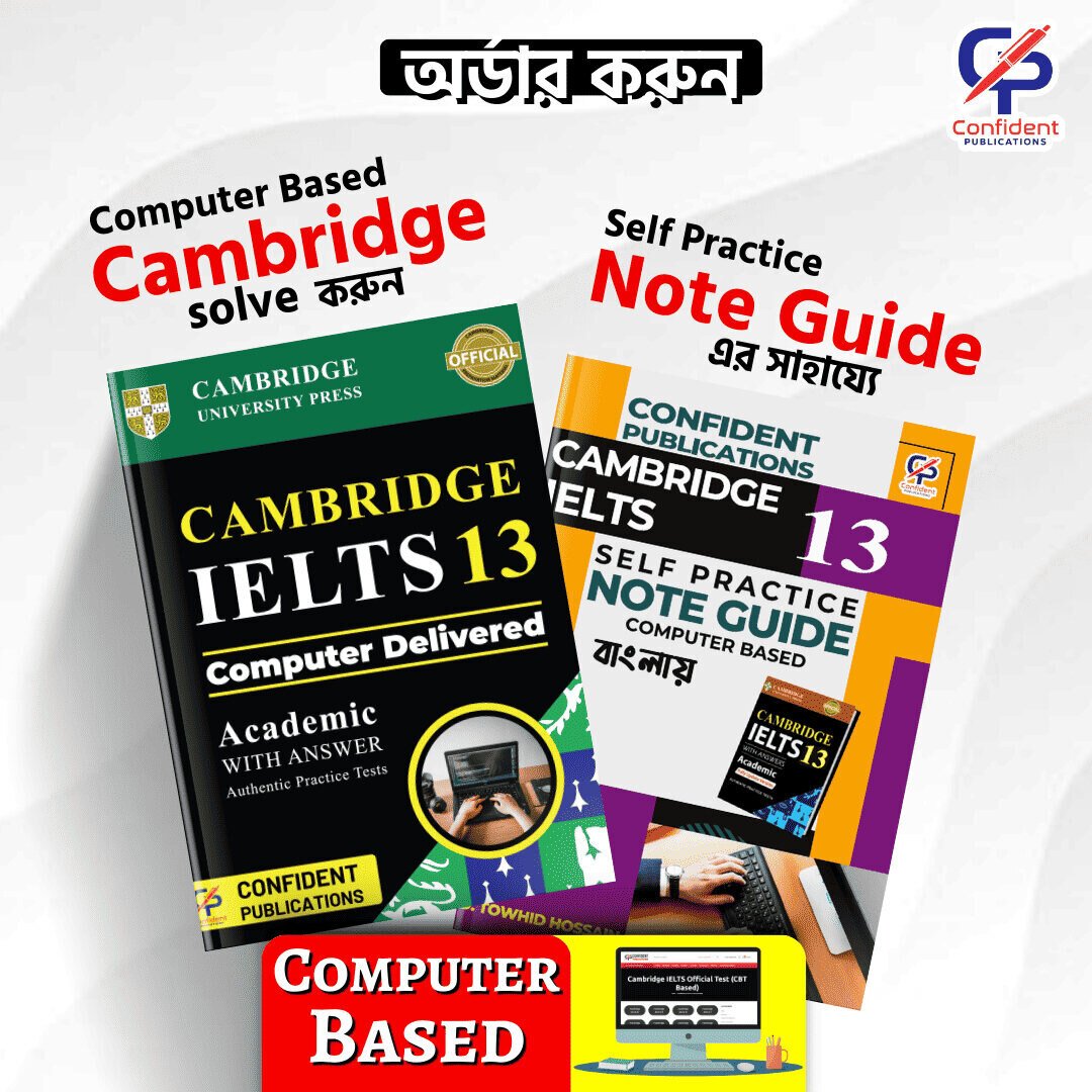 rsz_9 Confidents Computer Based Cambridge IELTS 13 & Note Guide 13 - Image 1