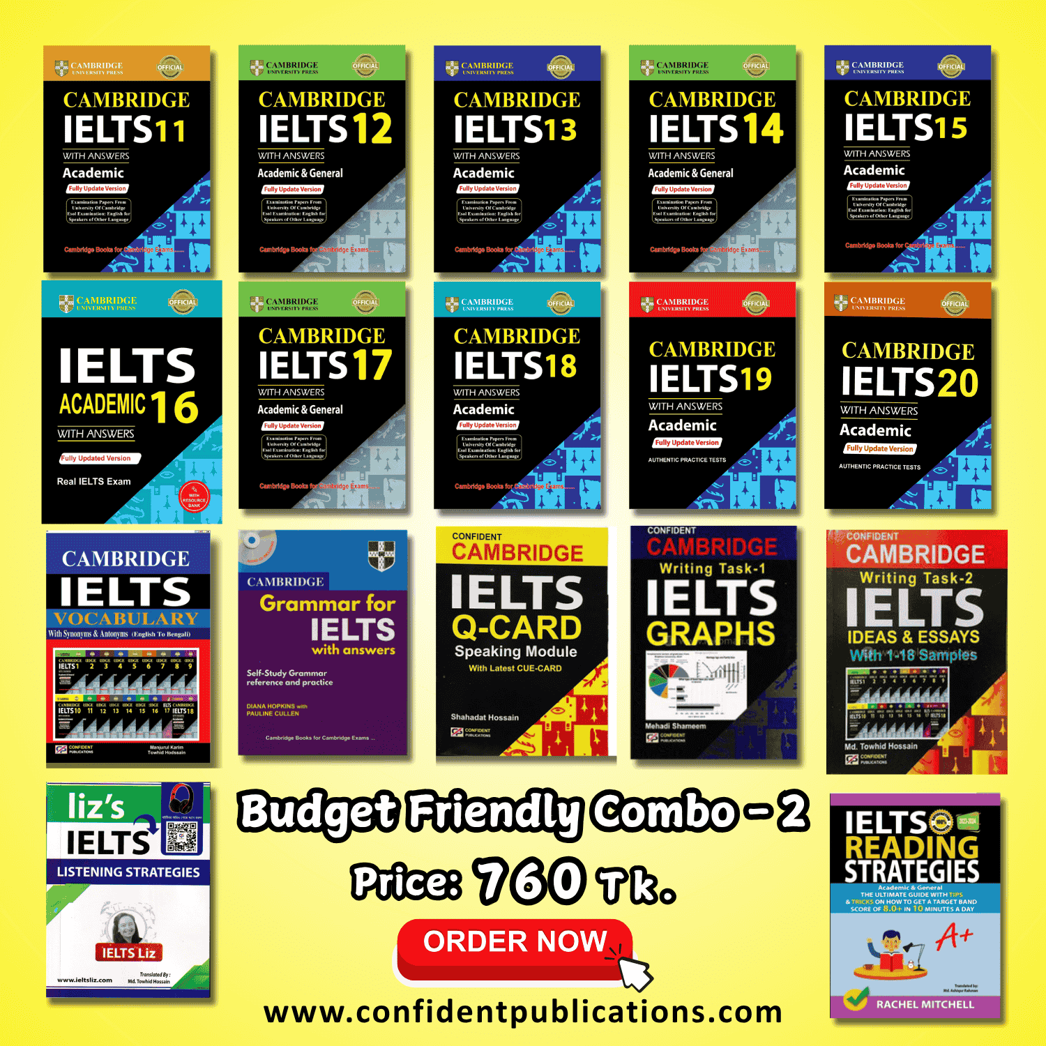 Your paragraph text (1) IELTS Budget Friendly Books Combo - 2 - Image 1