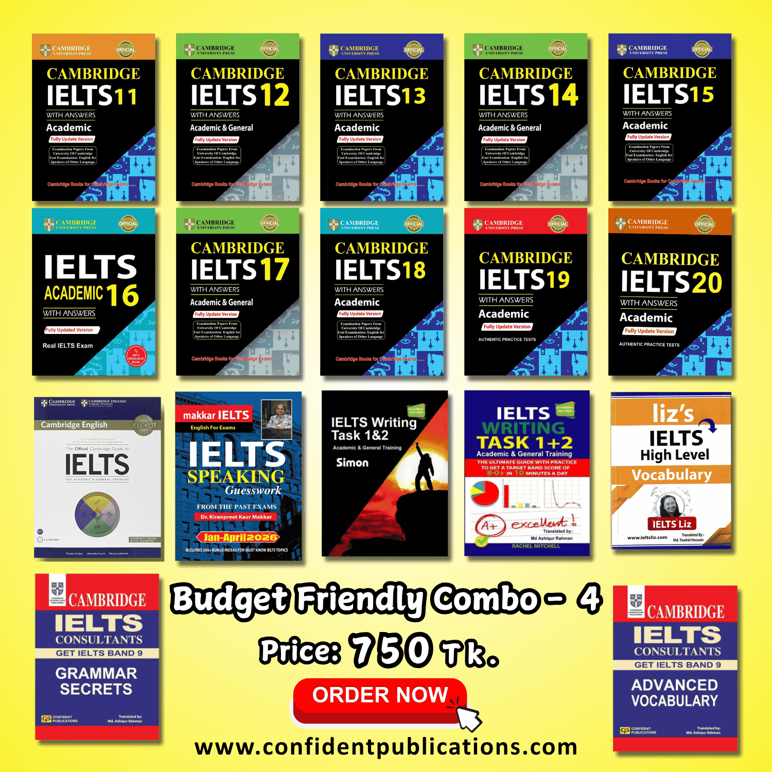 Your paragraph text (3) IELTS Budget Friendly Books Combo - 4 - Image 1
